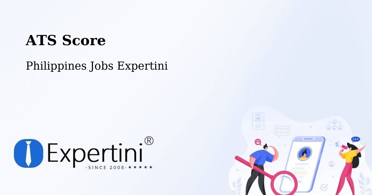 Resume ATS Score & Job Description Match Tool – Pitogo - Philippines Jobs Expertini