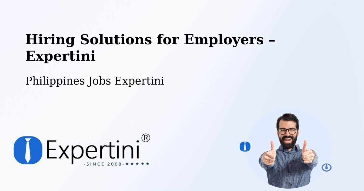 Hiring Solutions for Employers in Pitogo - Pitogo, Philippines Jobs Expertini
