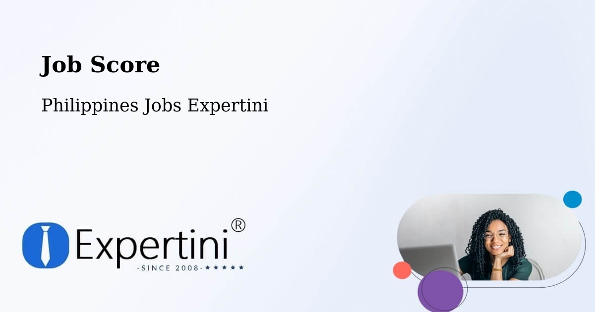 Job Score & Job Description Score Tool – Pitogo - Philippines Jobs Expertini