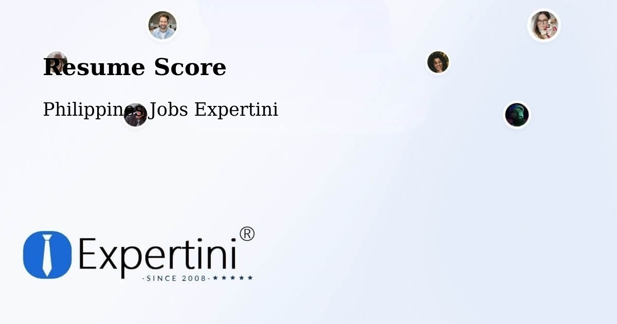 Resume Score & Job Description Match Tool – Pitogo - Philippines Jobs Expertini